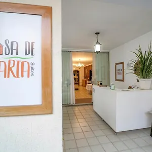  Quarto em Acomodações Particulares Casa De Maria Suítes Brasil